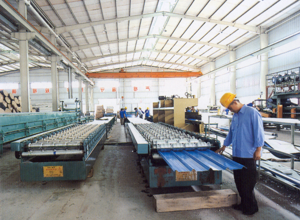 彩板生產(chǎn)線 