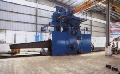 自動噴砂除銹機 